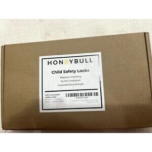 HoneyBull Child Safety Locks Magnetic Unlocking No Drill Installation